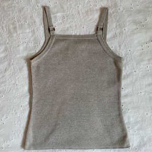 Knit tank top